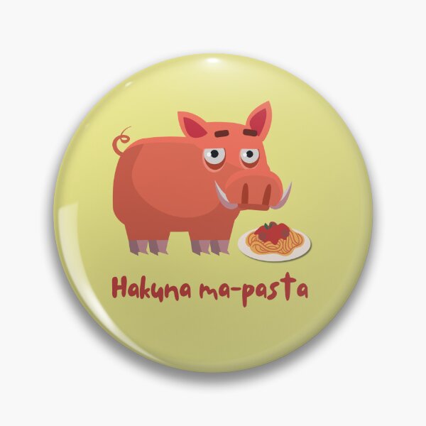 Item preview, hakuna mapasta designed and sold by Anime-Gate.