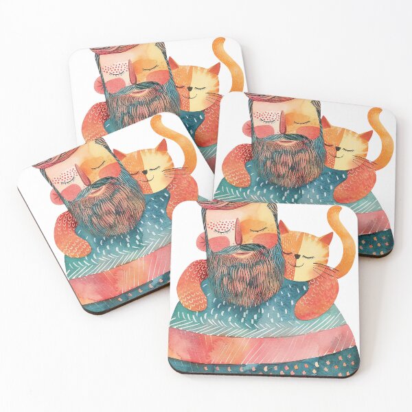 Item preview, Bear and cat designed and sold by House of Daddy.
