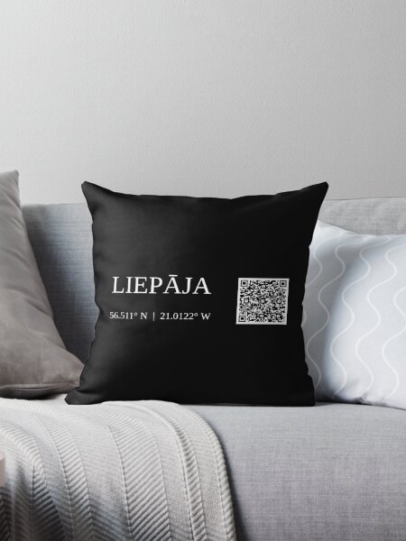 city of liepĀja latvija text gps coords - dark coussin