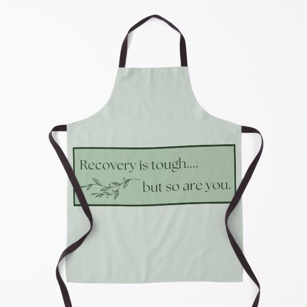 Item preview, Recovery is tough... but so are you with green leaves designed and sold by kjwenzel11.