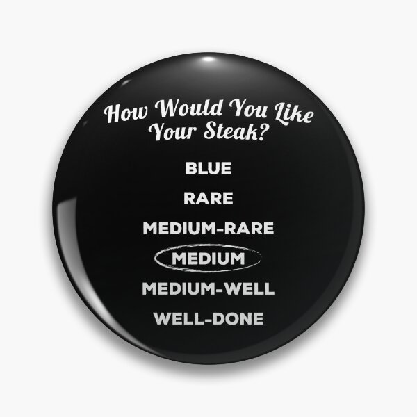 Item preview, How Do You Like Your Steak - Medium designed and sold by twHistory.