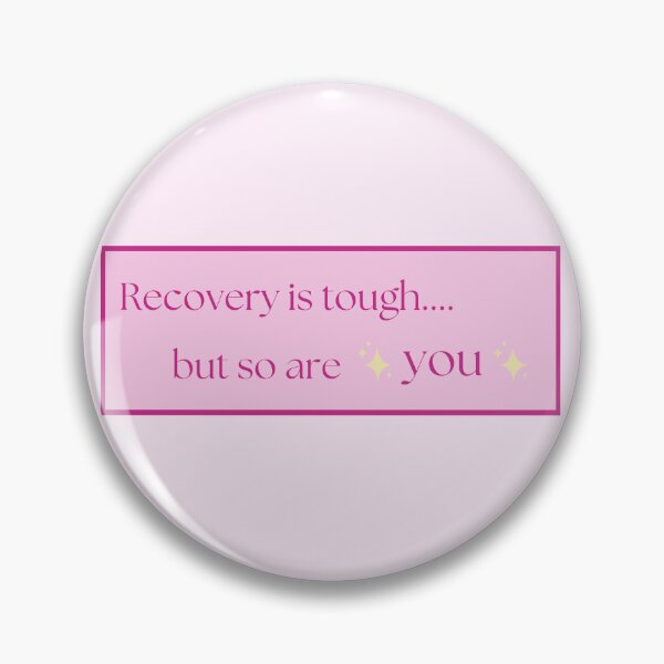 Item preview, Recovery is tough... but so are you with sparkles designed and sold by kjwenzel11.