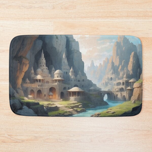 Item preview, Castle in the mountain designed and sold by ArtfullMinds.