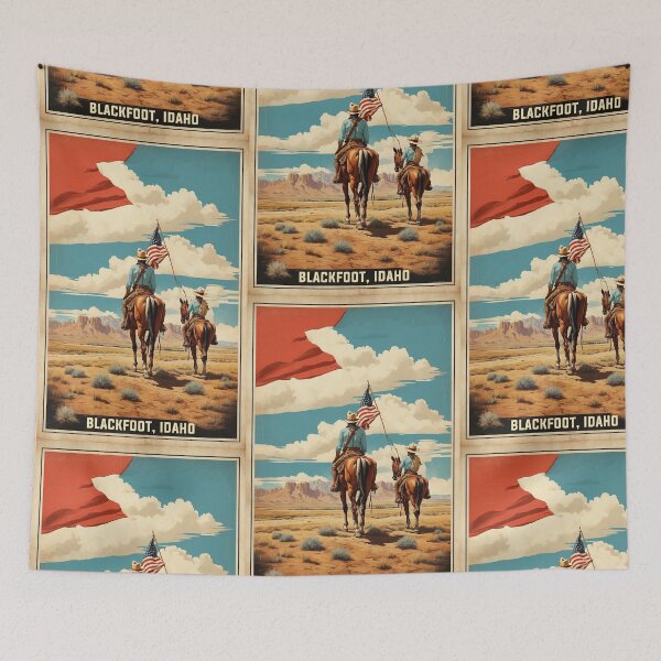 Item preview, Blackfoot Idaho USA Vintage Travel Tourism  designed and sold by TravelersGems.