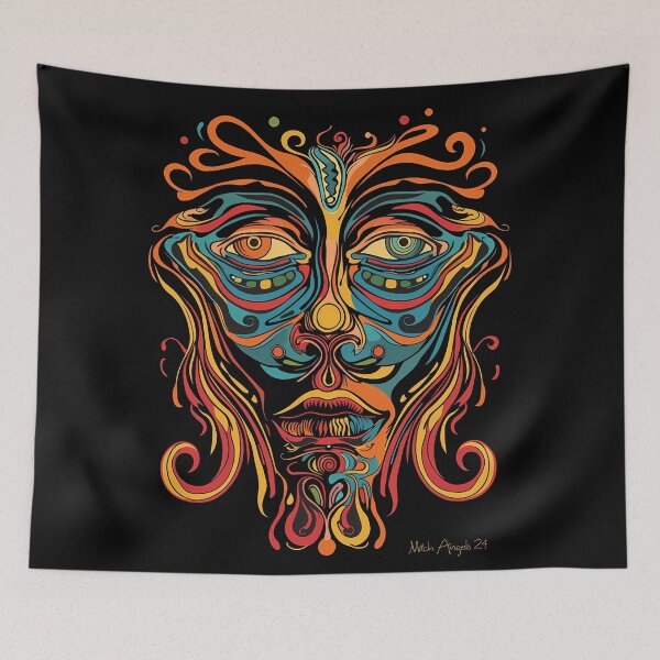 Item preview, Trippy Hippie 60's - 1 designed and sold by Mitch-Angelo.