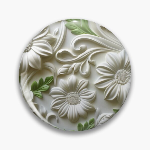 Item preview, Floral Creamcolored Pattern designed and sold by NicolasGlowArt.