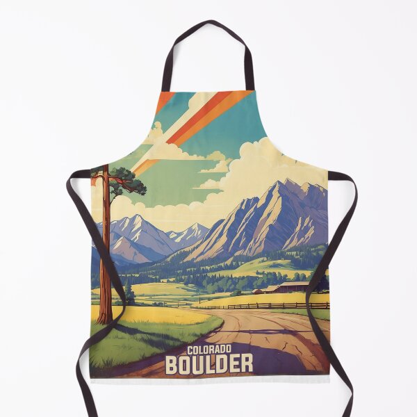 Item preview, Boulder Colorado USA Vintage Travel Tourism designed and sold by TravelersGems.