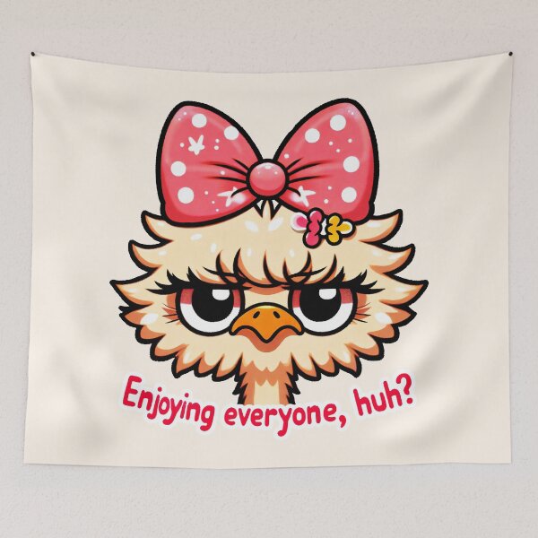Item preview, Enjoying everyone, huh? designed and sold by Delemore Art.