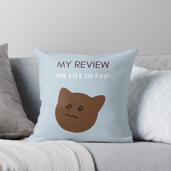 Item preview, My review on life so far | Cute Cat Cartoon Illustration designed and sold by RM-Journey.