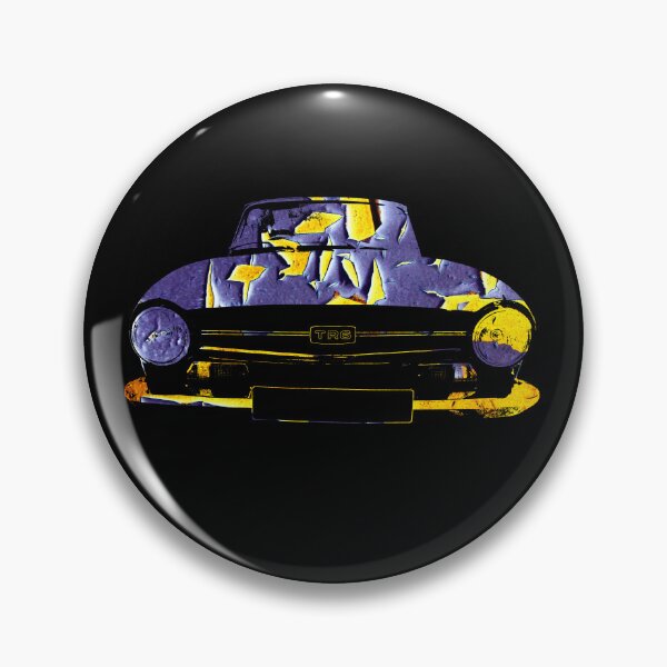 Item preview, Triumph TR6 1970s classic British sports car block abstract designed and sold by soitwouldseem.