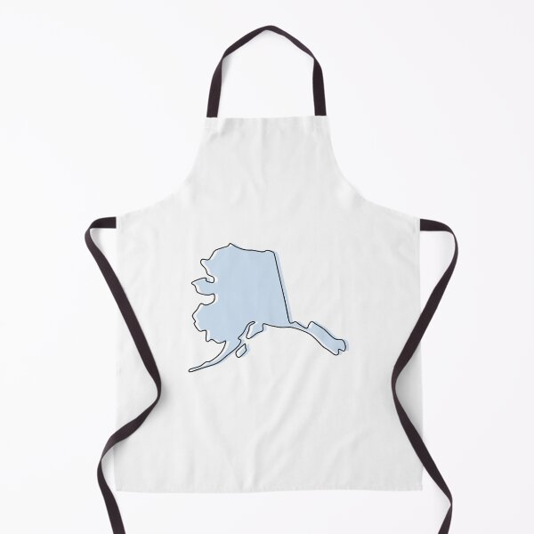 Item preview, Alaska Map Outline Blue designed and sold by OrangeLineDesigns.