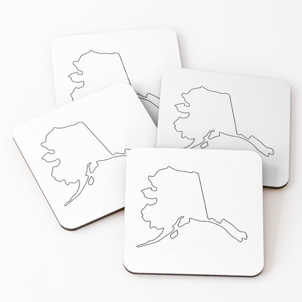 Item preview, Alaska Map Outline Graphic designed and sold by OrangeLineDesigns.