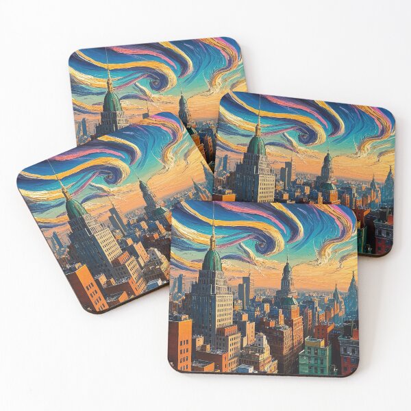 Item preview, Sunset Symphony Over the Metropolis designed and sold by metebf.
