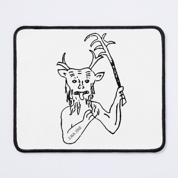 Item preview, Beachamwell Devil - Medieval Graffiti of a Woodwose in a Norfolk Church designed and sold by EAVAzine.
