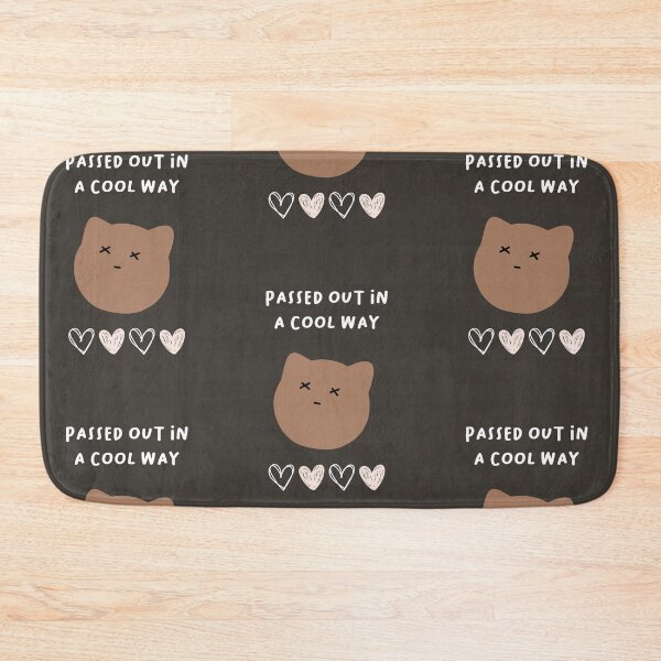 Item preview, Passed out in a cool way | Cute Cat Cartoon Illustration designed and sold by RM-Journey.