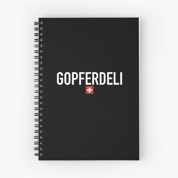 Item preview, Gopferdeli | swearing, Switzerland, dialect, funny sayings designed and sold by WeiderMerch.