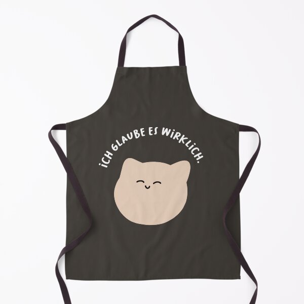 Item preview, Ich glaube wirklich daran | Cute Cat Cartoon Illustration designed and sold by RM-Journey.