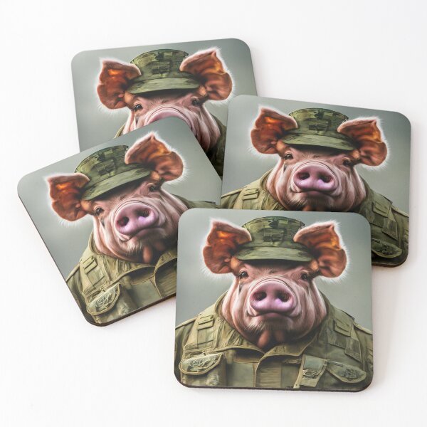 Item preview, Oink, Oink, Boom! designed and sold by Furbulous Faces.