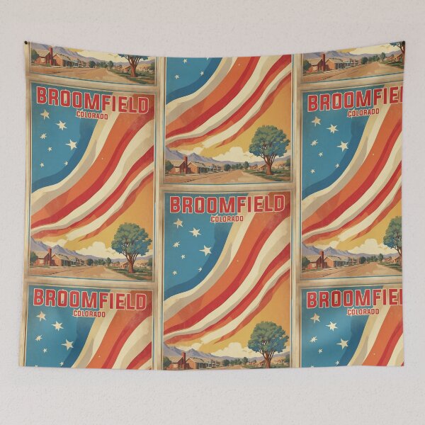 Item preview, Broomfield Colorado USA Vintage Travel Tourism  designed and sold by TravelersGems.