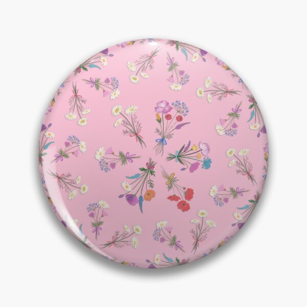 Item preview, Circle Flower Bouquet Patter designed and sold by AdriaCaps Art & Design.
