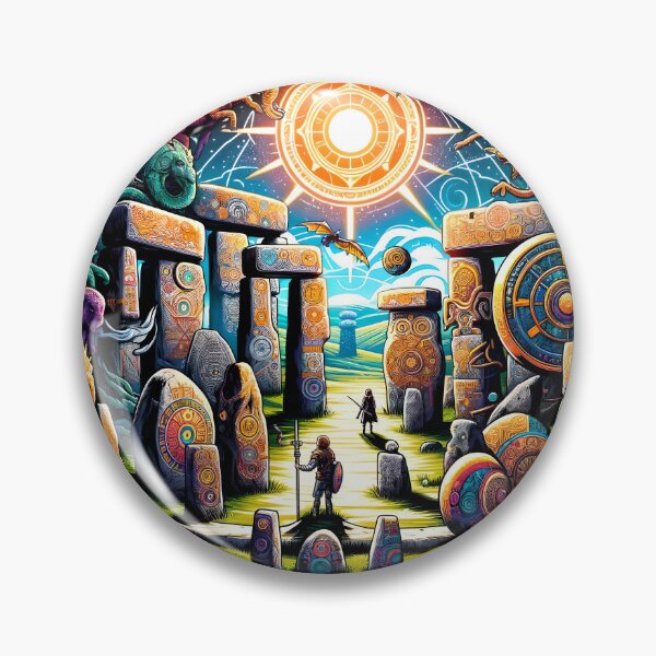 Item preview, Mystical Stone Circles designed and sold by MonolithicEarth.