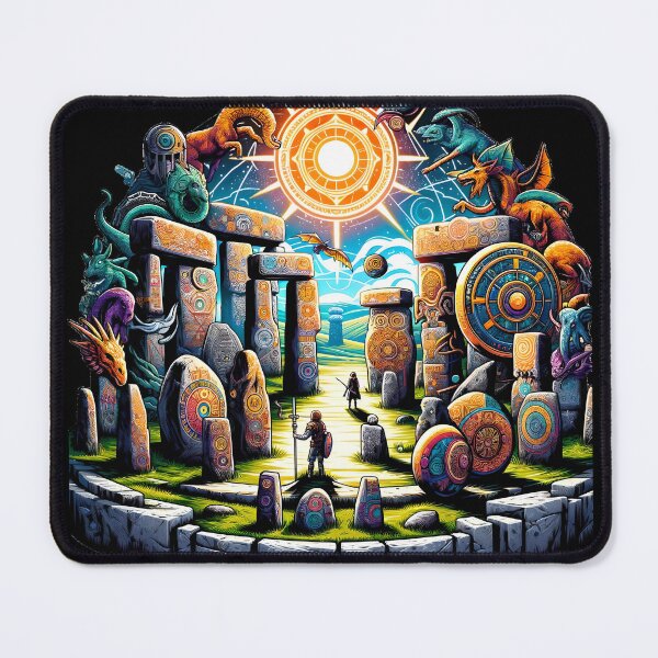 Item preview, Mystical Stone Circles designed and sold by MonolithicEarth.