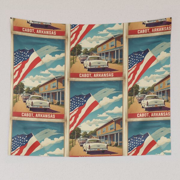 Item preview, Cabot Arkansas USA Vintage Travel Tourism  designed and sold by TravelersGems.