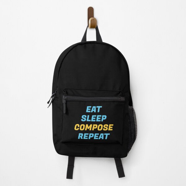 Item preview, Eat Sleep Compose Repeat designed and sold by Inspirationmotivation.