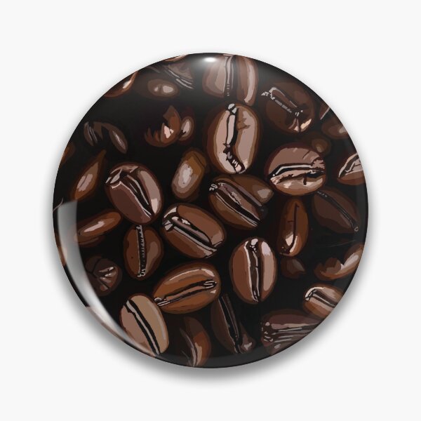 Item preview, Coffee Beans, black background designed and sold by EllieBubs.