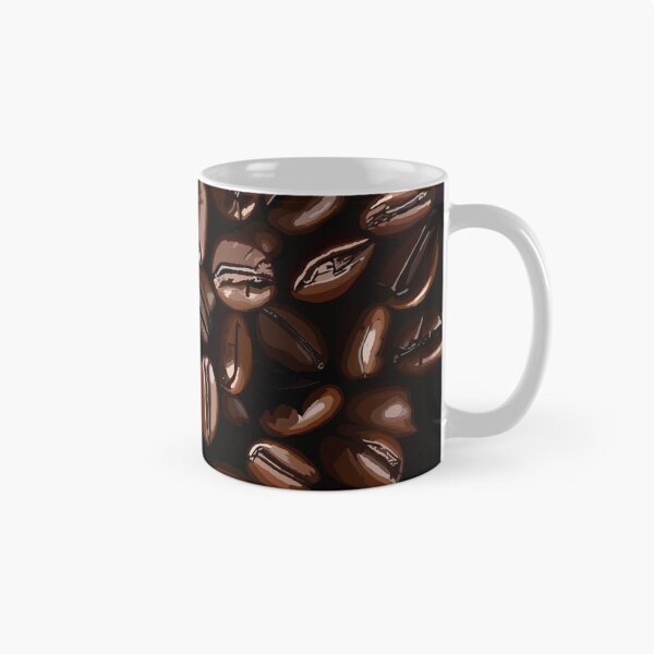 Item preview, Coffee Beans, black background designed and sold by EllieBubs.