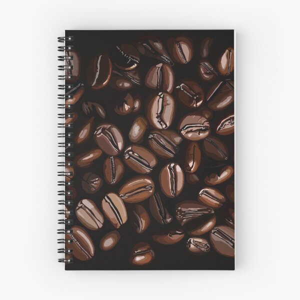 Item preview, Coffee Beans, black background designed and sold by EllieBubs.
