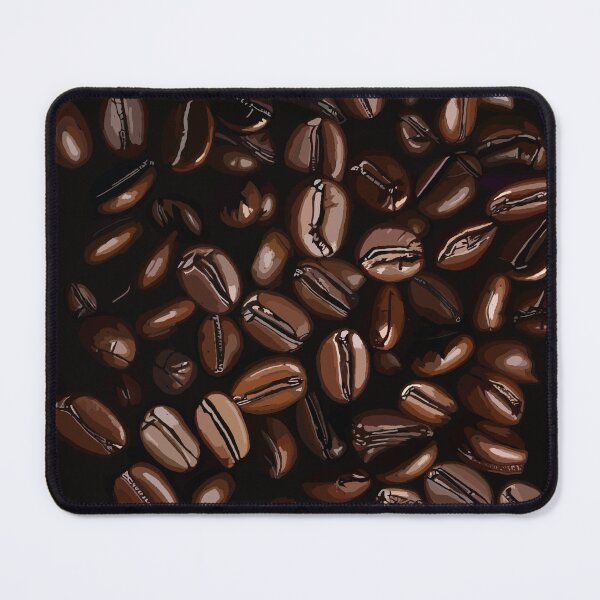 Item preview, Coffee Beans, black background designed and sold by EllieBubs.