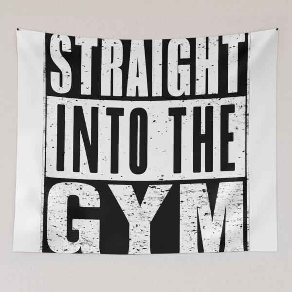 Item preview, Straight Into the Gym Motivation designed and sold by mYaro.