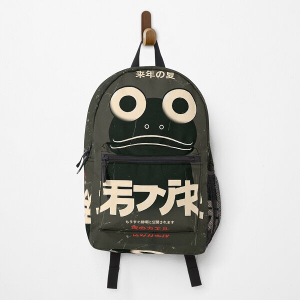 Item preview, Vintage Japanese Black Frog retro design designed and sold by IAPICTURE.