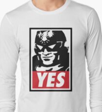 "JA!" Langarmshirt