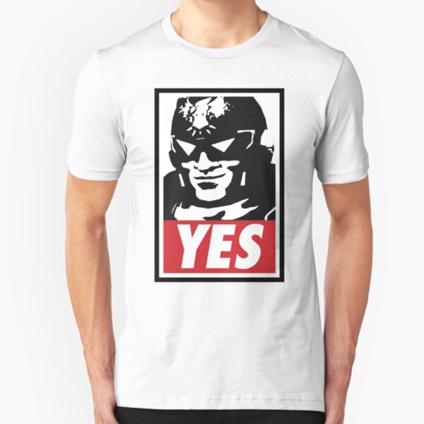 "YES!" Slim Fit T-Shirt