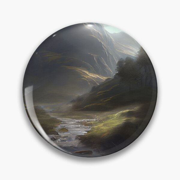 Item preview, Scottish Highlands Painting (Gustave Dore Inspired) designed and sold by ZGigerBarker.