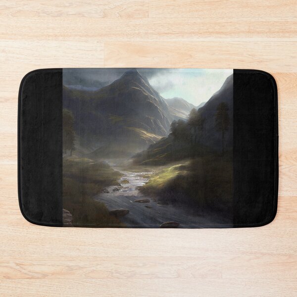 Item preview, Scottish Highlands Painting (Gustave Dore Inspired) designed and sold by ZGigerBarker.