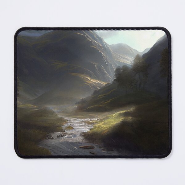 Item preview, Scottish Highlands Painting (Gustave Dore Inspired) designed and sold by ZGigerBarker.