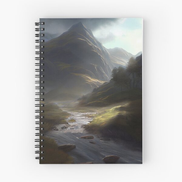 Item preview, Scottish Highlands Painting (Gustave Dore Inspired) designed and sold by ZGigerBarker.