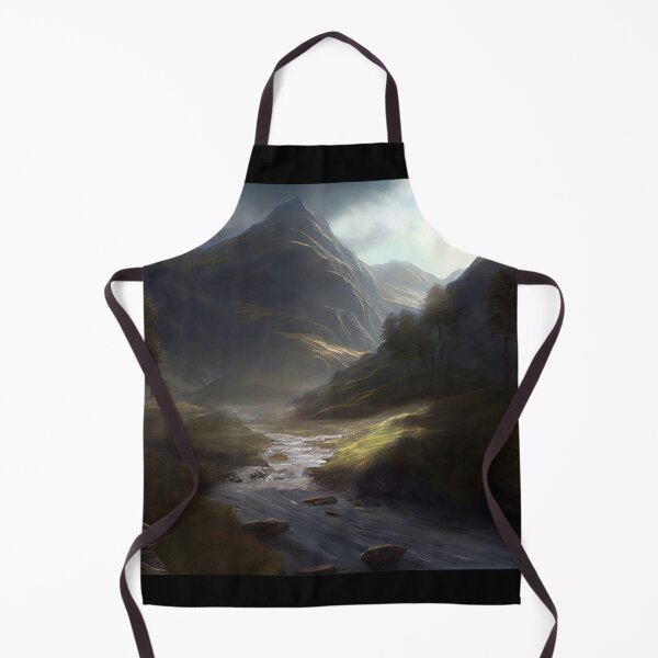 Item preview, Scottish Highlands Painting (Gustave Dore Inspired) designed and sold by ZGigerBarker.