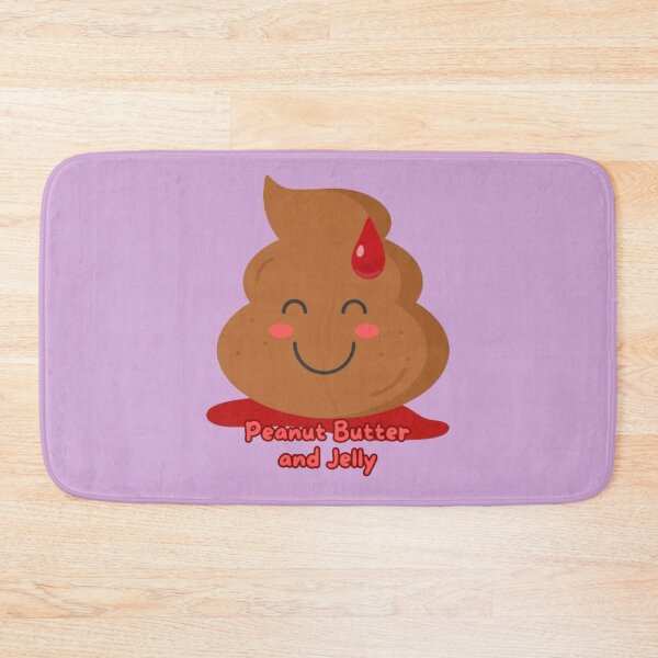 Item preview, Period Poops PB and J (Pink BG)ORIGINAL DRAWN BY SILLYFUN ON REDBUBBLE designed and sold by SillyFun.
