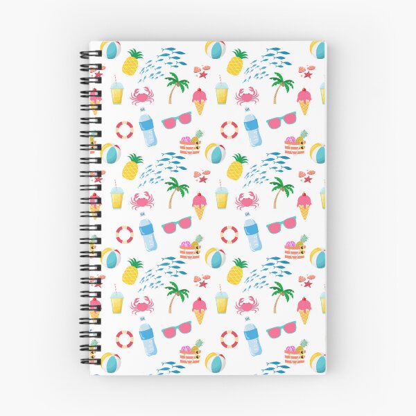 Item preview, Colorful Beach Holiday Pattern Design designed and sold by adriaquart.