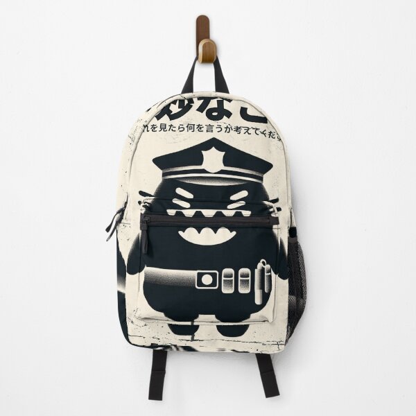 Item preview, Vintage Japanese Fat Cop Cartoon funny humor retro designed and sold by IAPICTURE.