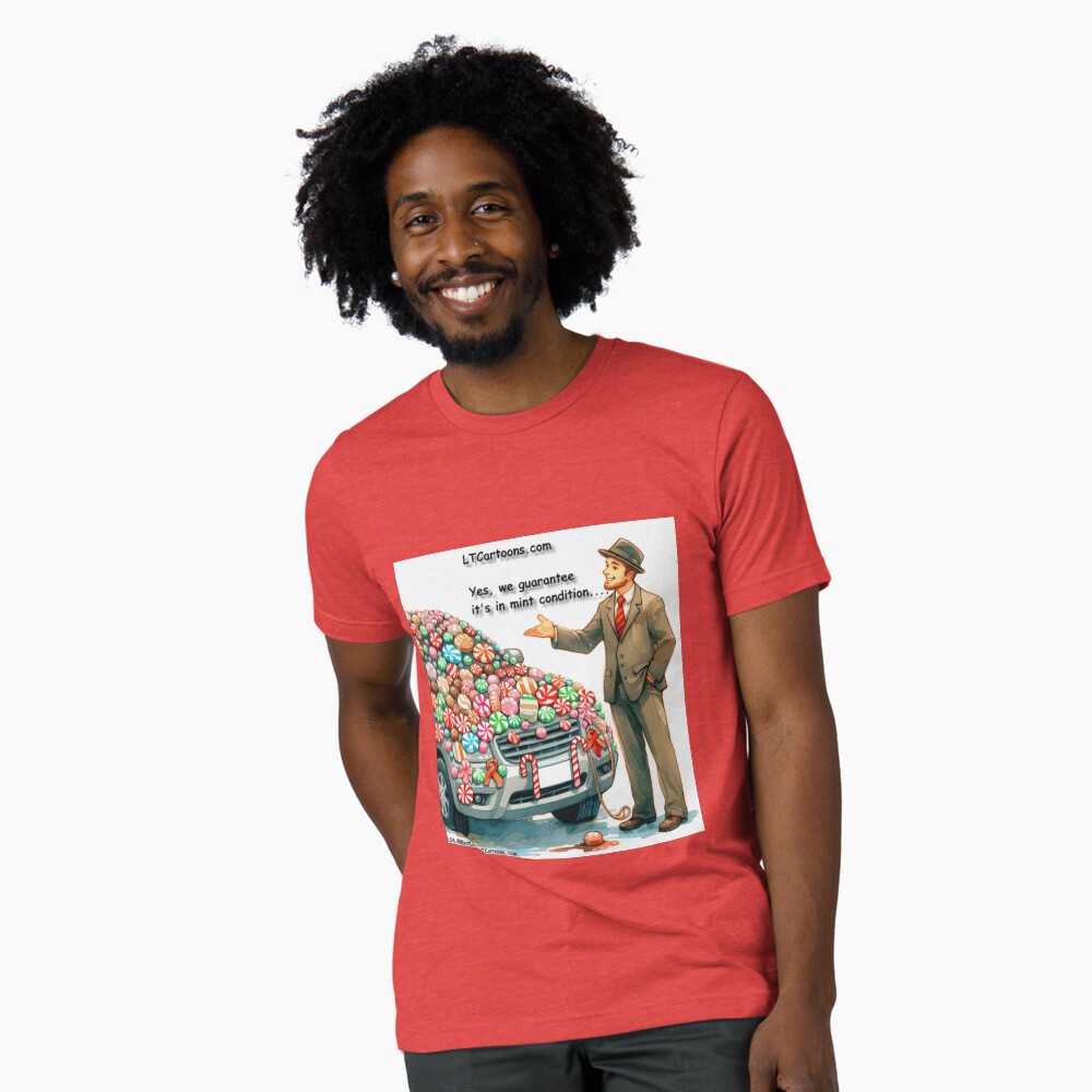 Item preview, Tri-blend T-Shirt designed and sold by ltcartoons.