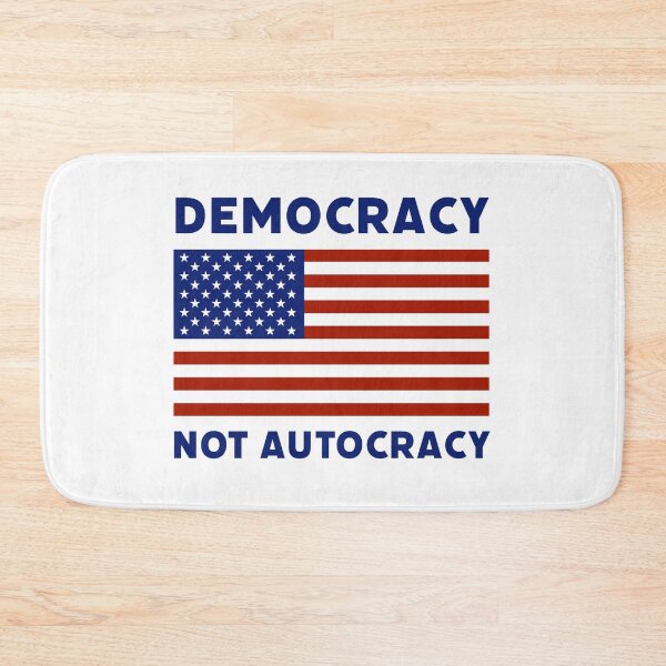 Item preview, Democracy not autocracy  designed and sold by Rachel the Artist .