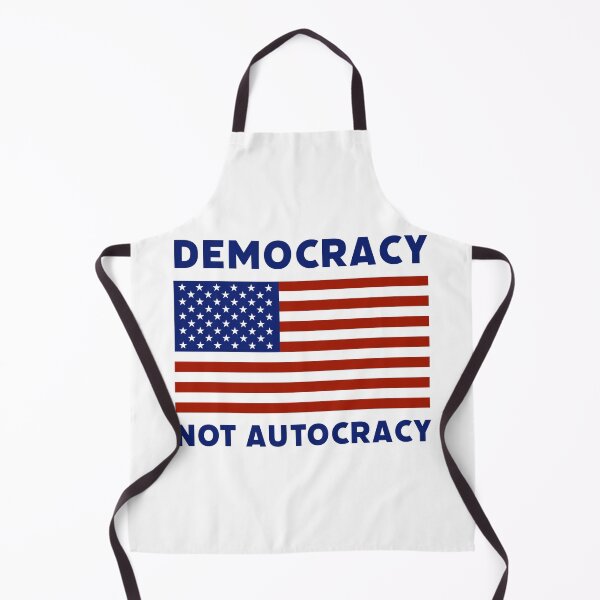 Item preview, Democracy not autocracy  designed and sold by Rachel the Artist .