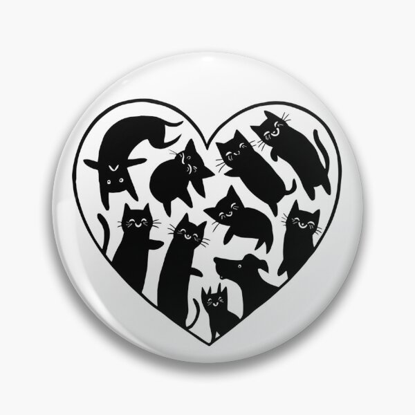 Item preview, Heart Full of Cats designed and sold by mYaro.