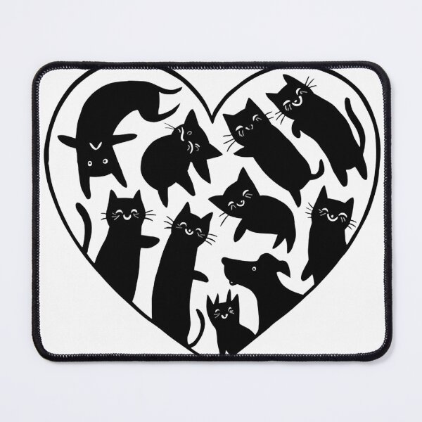 Item preview, Heart Full of Cats designed and sold by mYaro.