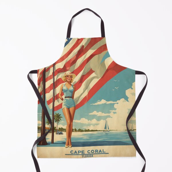 Item preview, Cape Coral Florida USA Vintage Travel Tourism designed and sold by TravelersGems.